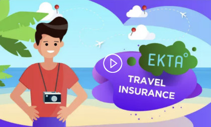 EKTA Travel Insurance for remote workers, travelers and freelancers